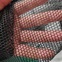 3mm Polyester Hex Mesh - Black Nylon Mesh Aquaculture Net,Garden Net Anti Bird Net,Fishing Net,DIY Fabric Mesh