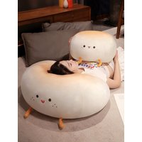 Soft Plu Pillow Toy Baozi Doll for Girls S Bedtime Cuddly Stuffed Toy Polyester Filling Non-toxic Surface Waable