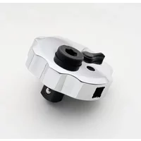 MacWork 2-in-1 Mini Double Function Thumbwheel Ratchet Wrench 1/4in. Drive Ratchet Handle Dual Head Mini Finger Ratchet