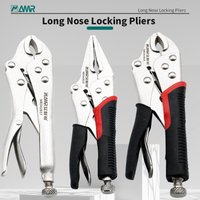 AMR – pince de verrouillage, pince à mâchoire incurvée, pince à nez droit et Long, outils de soudage multifonctions