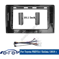 10.1 Inch For Toyota PREVIA / Estima / 2019 + Car Radio Fascias Android GPS MP5 Stereo Player 2 Din Head Unit Panel Dash Frame