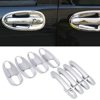 For Mercedes Benz Vito W447 V-Class 2014 2021 Car Exterior Side Door Handle Bowl Cover Trim Chrome Garnish Sticker Anti Scratch