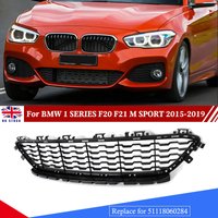 Kühlergrill passend für BMW 1er F20 F21 LCI M Sport Frontstoßstange unten Kühlergrill 2015–2019, Schwarz, 51118060284, Magickit
