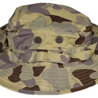 Old Australian Desert Camouflage Outdoor Round Edge Hat, Suitable for Outdoor/Fishing/Hiking, etc