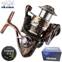 Okuma's new lure fishing wheel adopts professional fishing machinery and precise transmission structure design