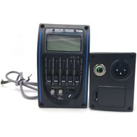 LC-5/4 Band Akustikgitarre Vorverstärker EQ Equalizer 5-Band Gitarren-Tuner-System Professionell mit LCD-Tuner