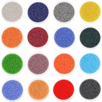 1800 Teile/los 2mm Runde Charme Tschechische Glas Rocailles Kleine Perlen für DIY Armband Halskette Schmuck Machen Zubehör