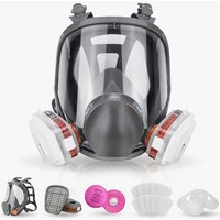6800 Full Face Dust Gas Mask Industrial Painting Spraying Respirator Chemical Gas Filter Safety Work Formaldehyde Protection