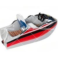 Electric Jet Boat Kart for Adults Mini Jet Boat for Lake River Sea Ocean Watercraft