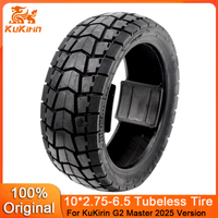 Original 10*2.75-6.5 Tubeless Tire for 2025 Version KuKirin G2 Master Electric Scooter Off Road Outer Tyre Replacement Parts