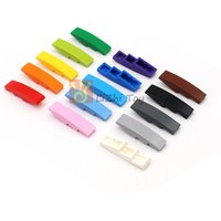 50pcs MOC Brick 61678 Slope Curved 4x1 Compatible Building Block Particle DIY Assmbled Kid Creation Compatible Construction Toy