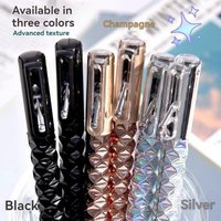 Mechanical Gel Pens Set , 0.5mm Black Ink Pens Fine Point Smooth Writing Pens, High-End Series for Office School Supplies