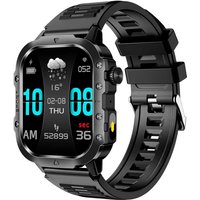 Electronic Smart Watch BT Call Heart Rate Monitor Smartwatch Fitness Tracker Waterproof Sport Watches for Man Woman Android 2026