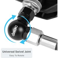 DIDEEP 360 Degree Swivel Hose Regulator Adapter for Diving Accessories,Aluminium Alloy Second Stage Regulator Connector
