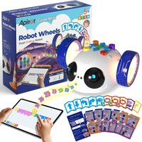 Apitor Mini Robot Wheels Dual Coding Robot APP Remote Control Ages 5+ Kids STEM Educational Toys
