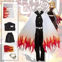 2026 Anime Cosplay Costume, Rengoku Kyoujurou Kimono, Adulte Anime Cosplay Costume, Rengoku Kyoujurou Kimono, Adulte