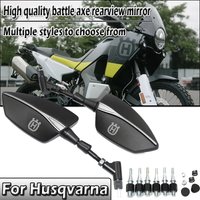 Uniwersalne regulowane lusterka wsteczne 8/10mm do Husqvarna Svartpilen 401 250 701 Vitpilen 250 Norden 901