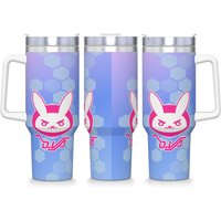 Stainless Steel Tumbler O-OverwatchES Thermal Mug Portable Hot Drinks Car Mugs Travel Custom Water Bottle