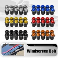 5MM FOR SUZUKI SV1000S SV650 SV650S SV650X TL1000 TL1000R TL1000S VS1400 Windshield Bolt Windscreen Mounting Screw Washer Nut