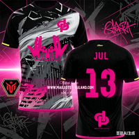 3D Print Sport Quick-dry Breathable Men Tshirt 90 Minute MM9 JUL Football Jersey Racing Team Uniform Outdoor Street Beach Tshirt