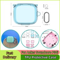 1PC Colorful TPU Earphone Protective Case For Anker Soundcore P30i Earbuds Cover Dustproof Bluetooth Headphone Box Sleeve