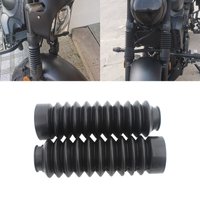 36mm Motorcycle Accessories Front Fork Cover Gaiters Shock Protector Dust Guard For Honda CB500 CB400ss CB400 SS CB 400 Rubber