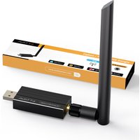 AVATTO ZigBee/Thread USB Dongle Plus,EFR32MG24 New-Powerful Chip High-Gain Antenna,Works With Home Assistant,Zigbee2MQTT,OpenHAB
