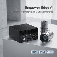TM-CM3-ABOX Edge AI Computing Box with Rockchip RK3566 NPU for AI Acceleration, Pre-installed Ubuntu24.04 Opensource