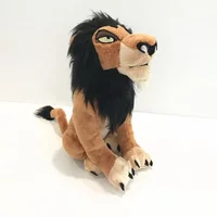 36cm Original Disney Cartooon The Lion King Scar High Quality brand Soft Stuffed Animal Doll Plush Toys Birthday gift
