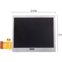 For Nintendo DS Lite NDSL Top/ Upper Screen Lower/ Bottom LCD Display Screen Game Console Game Accessories