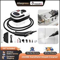 Podofo 2500W Handgehaltener Dampfreiniger mit 1,2L Wassertank Hochtemperatur-Druckdampfreinigungsgerät für Haus und Küche