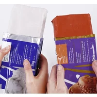 500g Professional Soft Clay No-bake Shaping Clay DIY Handmade Polymer Clay Ceramic Doll Stone Sculpture Art Prototype Material