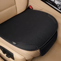 Car Seat Cover for Front Rear Universal Flax Car Seat Cushion Protector Pad Mat Non Slide Auto Four Season Pad Auto Interior