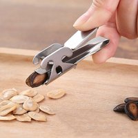 Wonderlife Sheller Nuts Opener Melon Seed Plier Clamp Pistachio Opener Sunflower Seeds Peeler Walnut Pine Cracker Kitchen Tools