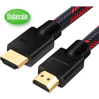 SHULIANCABLE HDMI Cable 2.0 4K HDR for Splitter Extender Adapter laptop TV LCD Laptop PS3/4 Projector Computer