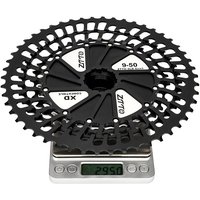 AliExpress ZTTO Ultralight XD MTB Cassette 272g-297g Black-Silver 12S 12V 9T/10T-46T/50T/51T SLR3 K7 Sprocket Wide Short Spline