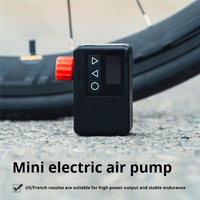 AliExpress ABVE-MINI Fast Rechargeable 120 PSI Portable Pocket Bike Electric Air Pump Compressor Tire Inflator For Bicycle Digital