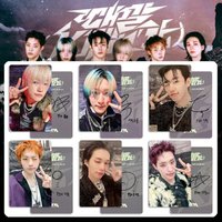 New Kpop P1Harmony Album KILLIN IT HELLOLIVE Special Card Photocards THEO KEEHO Double Sides Printing Card Fans Collection Gift