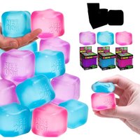 Nee doh Nice Cube Sensory Squeeze Toy Fingertip Stress Relief Pinching Play Toy Blind Box Toys for Adults