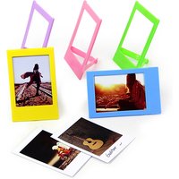 5pcs Photo Frames For Fujifilm Instax Mini Film Papers, Double Sided Fridge Picture Frame, Children's Artwork Frames