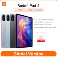 Global Version Redmi Pad 2 Advanced Helio G100-Ultra 11" 2.5K crystal-clear Display 9000mAh battery 18W fast charging(no SIM)