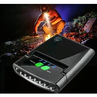Mini LED Headlamp Clip on Cap Hat Light USB Rechargeable Head Torch for Fishing Camping Portable Handfree Lighting Headlight