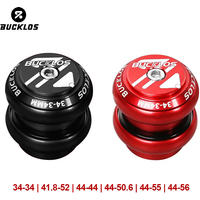 AliExpress BUCKLOS Bike Headset 34/44/50.6/52/55/56mm MTB Road Cycling Headset 1-1/8