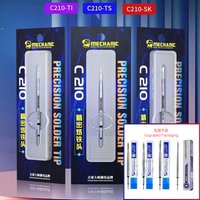 Mechanic C210 Soldering Iron 210 Tips TO Ball Head tip for T210-A T210-NA Sugon T26/T26D Handl Soldering Station Welding Tip