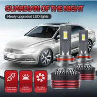 Heyword M8 Pro 160W 12000LM H1 H7 H11 H4 H3 9005 9006 LED Car Headlight Bulbs LED High Low Beam Bulb Automobiles Lights 6000K