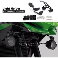 New Light Mounting Brackets Spotlight Holder For Kawasaki Versys 650 Versys650 2014-2022 Accessories Auxiliary Driving Lamp
