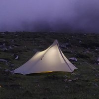 Knot Gear Yuanxing 1P Tarptent Outdoor Camping Poleless Tent 20D SilNylon Lightweight Waterproof Hiking Backpacking