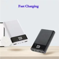 DIY Power Bank Case Charge Storage Box 4pcs 18650 Battery 5V Dual USB Type C Android Micro USB Interface For Smart Phones