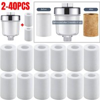 Water Outlet Purifier Kits cocina Universal Faucet Filter For Bathroom Shower Household Filter PP Cotton High Density Practica