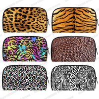 Leopard Zebra Tiger Stripes Print Wallet Women Fashion Purse Phone Lipstick Holder Money Coin Bag Long Wallet Ladies Clutch Gift